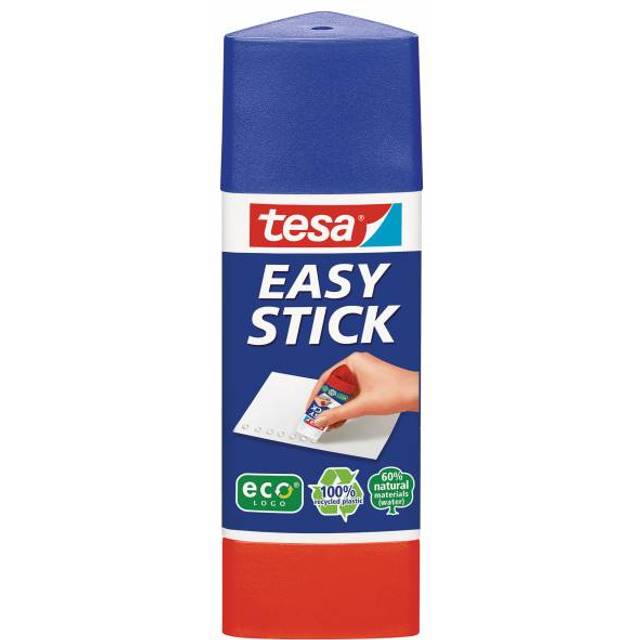 tesa ecoLogo Easy Stick, trekantigt limstift, 12 g