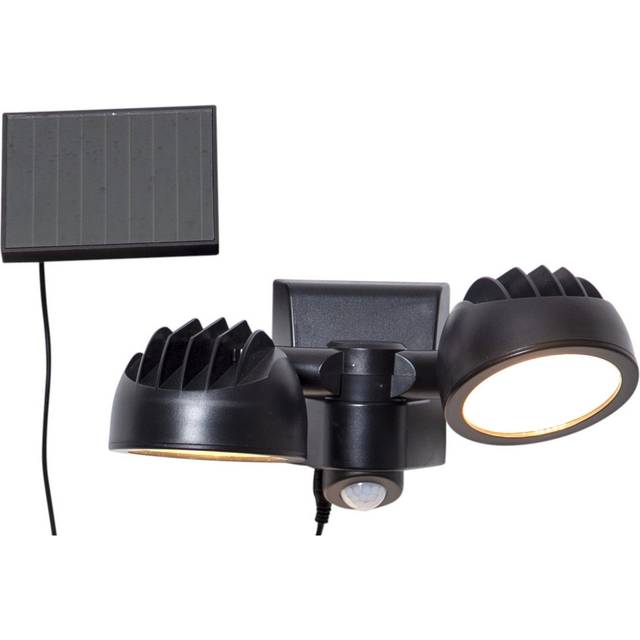 POWERSPOT 2x Solcells-Spotlight 350lm