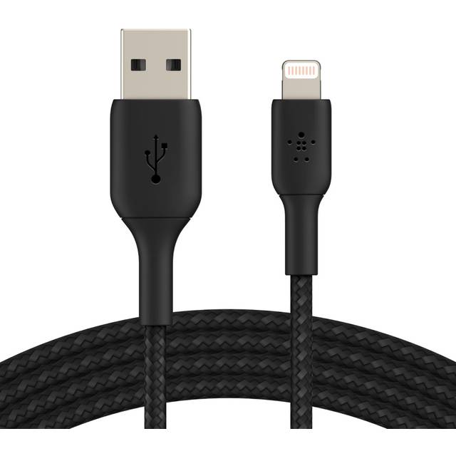 Belkin Boost Charge Lightning Kabel Flätad 2m