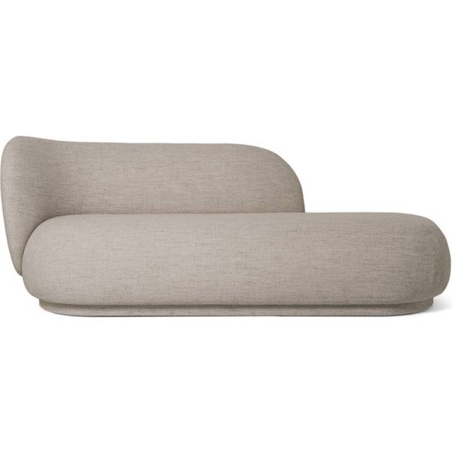 Ferm Living - Rico Divan Chaise Longue - off-white/Stoff Bouclé/BxHxT 190x79x81,5cm (79.0 x 190.0 x 81.5cm)