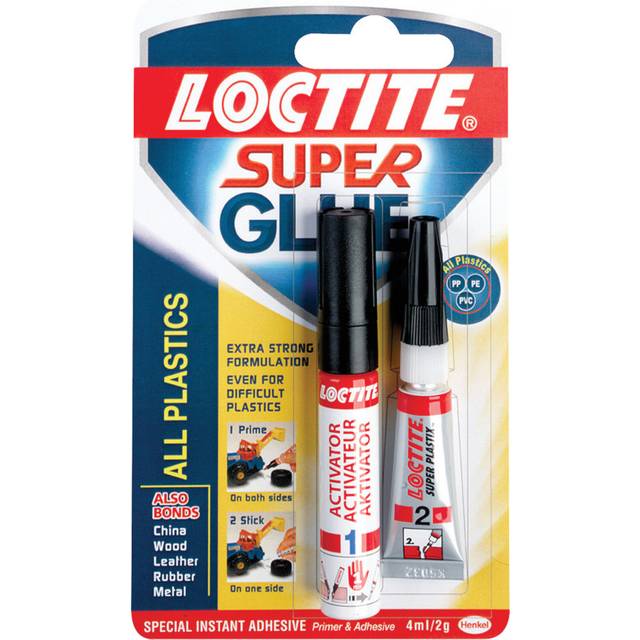 Loctite 1610142 All Plastics Superglue 2g/4ml