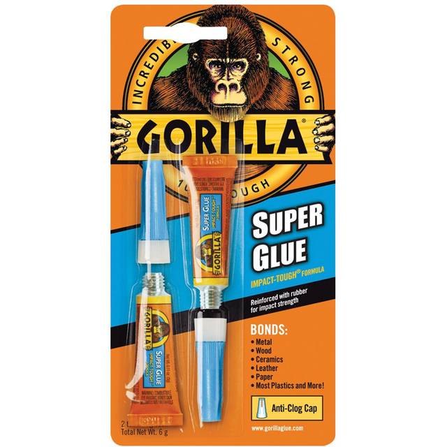 Gorilla Gorilla Glue Instant Adhesive Waterproof 3g - Transparent