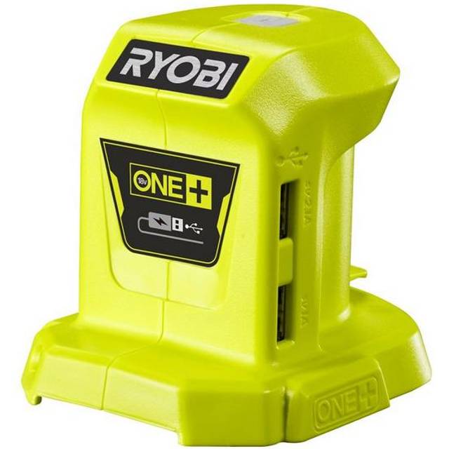 Ryobi r18usb-0 18v one+ cordless usb charger (body only), green
