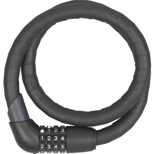 ABUS armoured cable lock Steel-O-Flex Tresor 1360 - combination lock made of steel cable with armour made of steel sleeves - security level 6