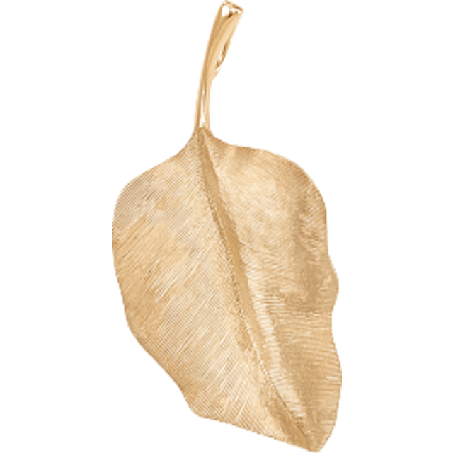 OLE LYNGGAARD COPENHAGEN Leaves 18 kt guld vedhæng, 4 cm