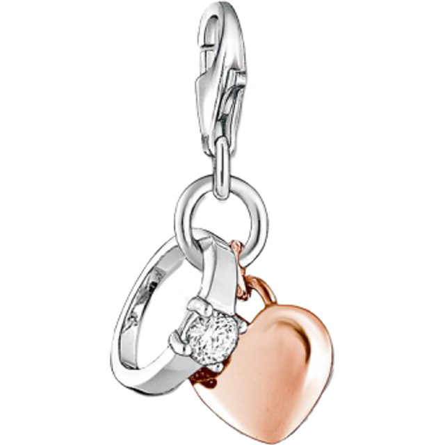 THOMAS SABO Charm Club 1000-416-14 Berlocker, Silver, En Storlek