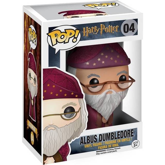 POP! Harry Potter Albus Dumbledore Vinyl Figure - Gray&#47;Red (One-Size)