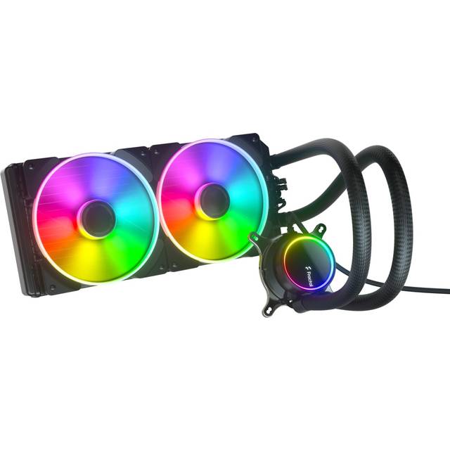 Fractal Design Celsius+ S28 Prisma PWM ARGB 280mm Silent Performance Slim Radiator AIO CPU Wasserkühlung, Liquid/Water Cooler