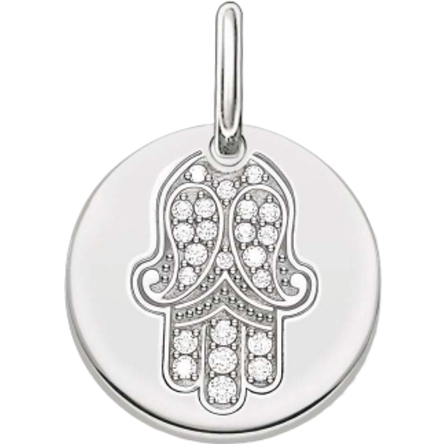 THOMAS SABO Ladies Love Bridge Hand of Fatima Pendant LBPE0010-051-14 - Silver
