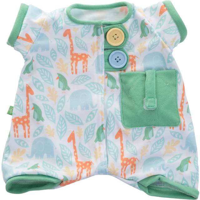 Rubens barn dockkläder rosa pyjamas baby