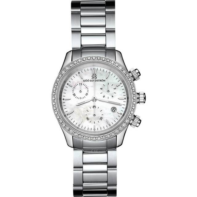 Sjöö Sandström Royal Steel Chronograph - Stjärnurmakarna