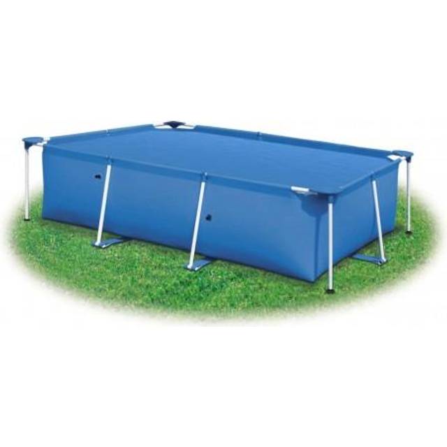 Poolskydd svart 600x300 cm PE