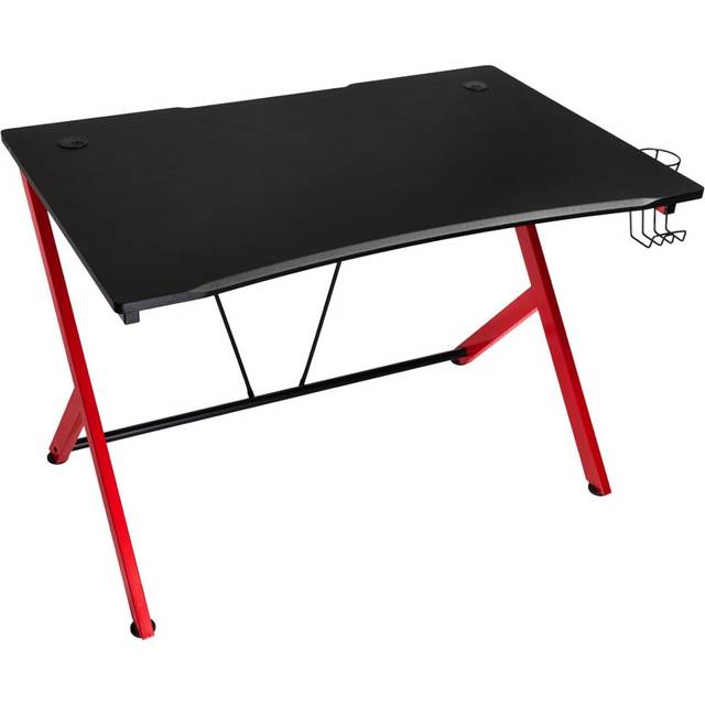 Nitro Concepts D12 Gamingbord - Sort/Rød, 1160x760x750mm - Gamerbord test - techfindr.dk