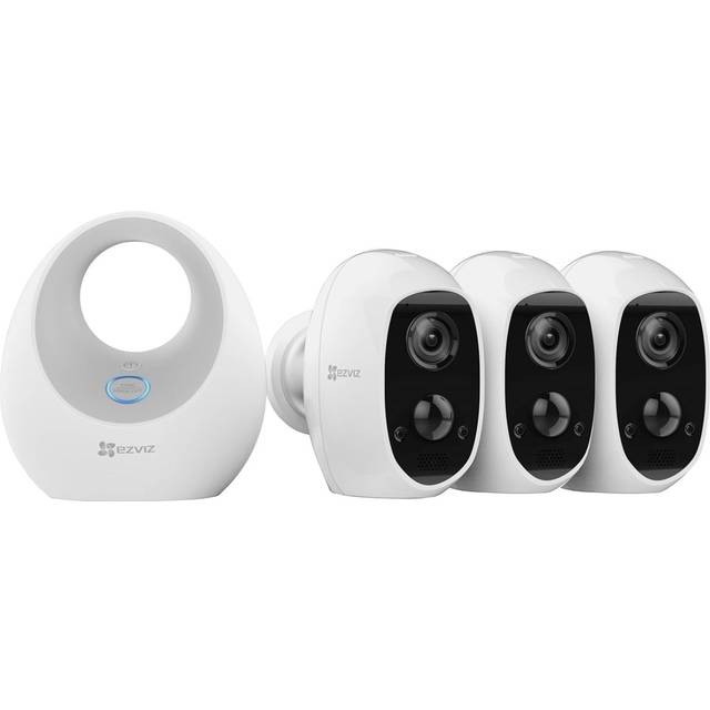 Ezviz Security Kit W2D Hub with 3 C3A WiFi Cameras