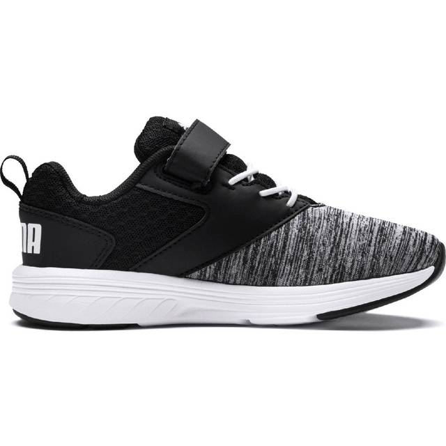 Puma Comet V PS Sneakers, White/Black, 29