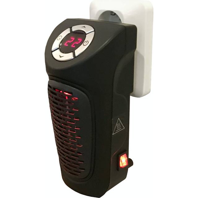 Termo Värmefläkt Plug-In 350W Svart