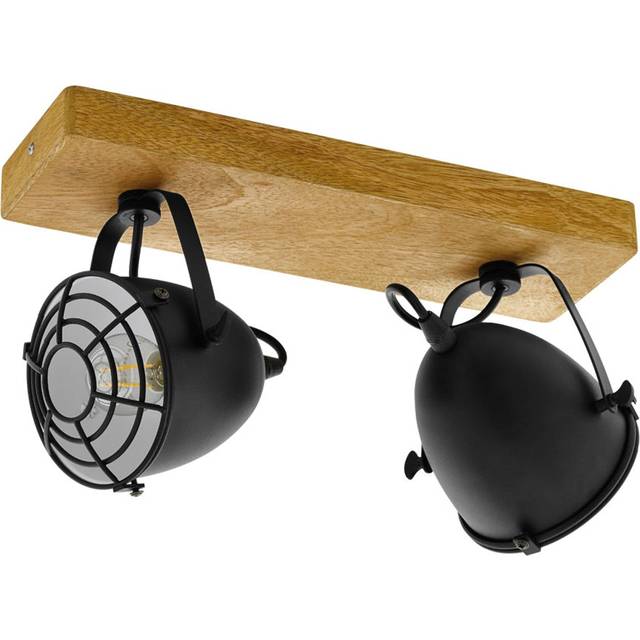Gatebeck 2 Lamp Twin Spotlight Natural - Eglo