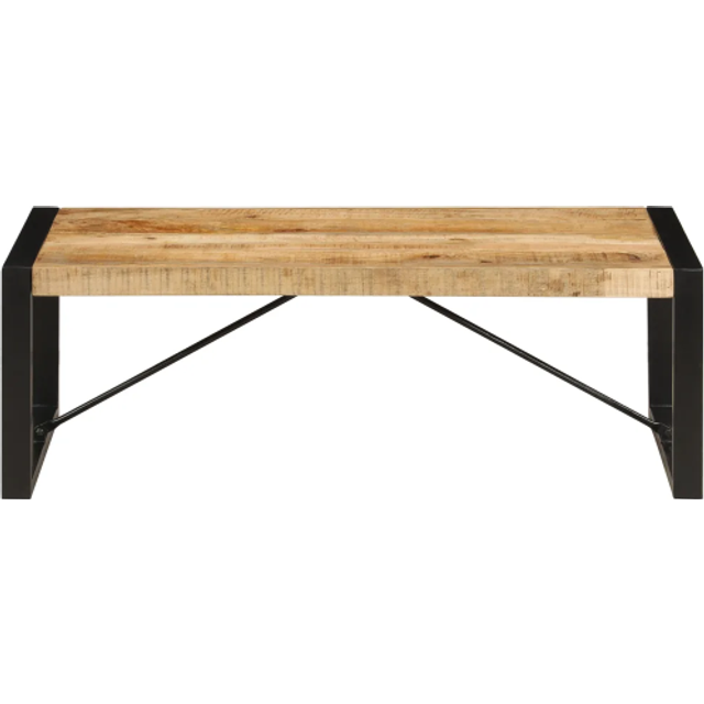 Soffbord 120x60x40 cm massivt återvunnet trä