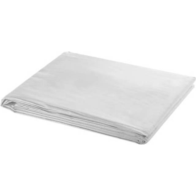 vidaXL Fotobakgrund utan stativ bomull vit 500x300 cm