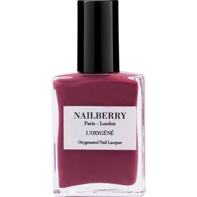 Nailberry Naglar Nagellack L'OxygénéOxygenated Nail Lacquer Dark Pink 15 ml (16.067,00 kr / 1 l)