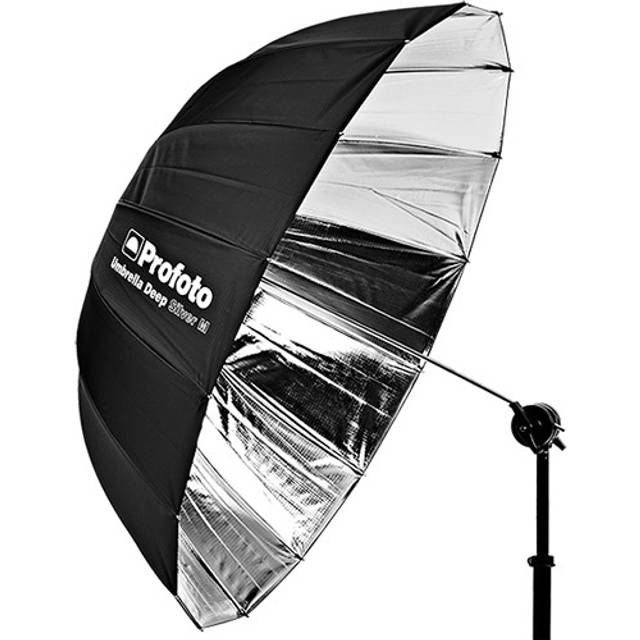 Profoto Paraply Deep M 105 cm Silver