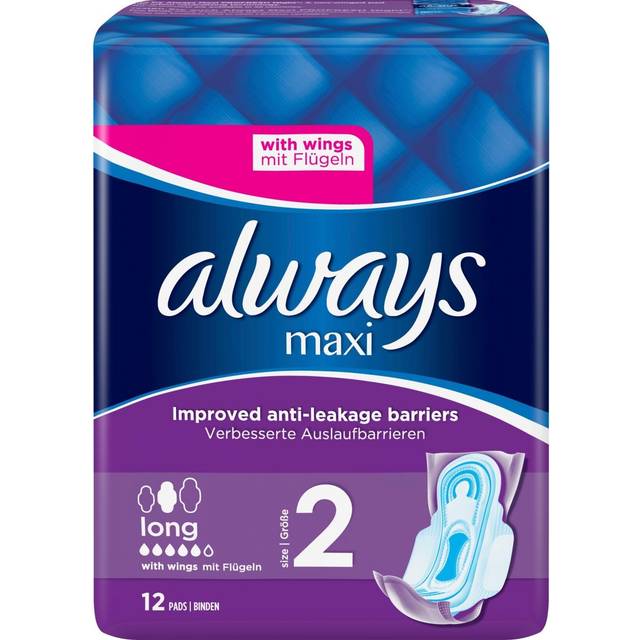 Always Maxi Long with Wings 12'S