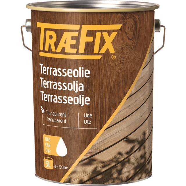 Terrassolja Teak 5 L Træfix
