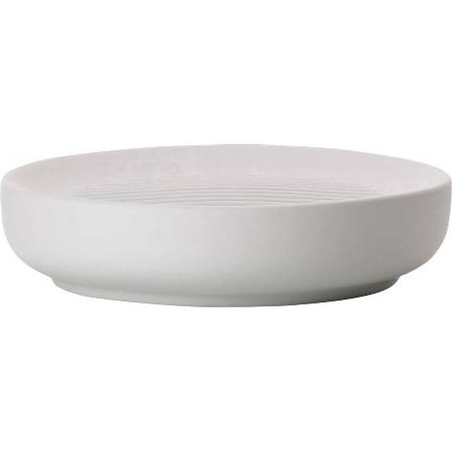 Zone Ume Sæbeskål Soft Grey - D12,0 H3,0 cm. Tvålfat Från Magasin (D12,0 H3,0 cm.)