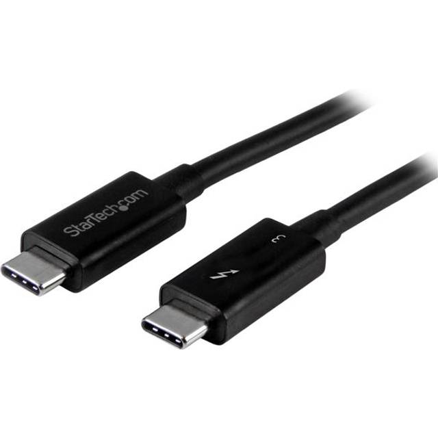 StarTech.com 0.5m Thunderbolt 3 (40Gbps) USB-C Cable - Thunderbolt, USB, and DisplayPort Compatible