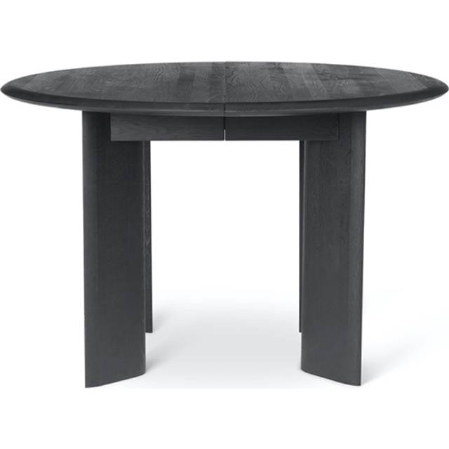 Ferm Living - Bevel Table - Round - Matbord - Bevel Table - Round Ø117 - White Oiled Oak - W117 x D117 x H73 cm