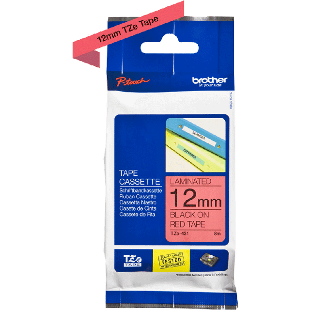 Compatible Label Tape Compatible With Brother PT-9200DX PT-9200PC PT-9500PC PT-9600 TZe431