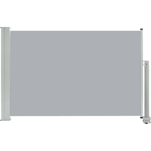 vidaXL Infällbar sidomarkis 60x300 cm brun