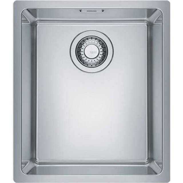 Franke Maris 110-34 Single Bowl Undermount Stainless Steel Kitchen Sink - Chrome