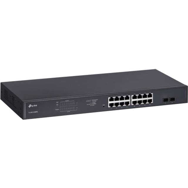 TP-Link JetStream 16-Port Gigabit Easy Smart PoE/PoE+ Switch