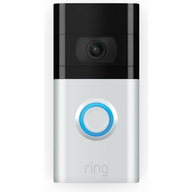 Ring Video Doorbell 3 | 1080p HD Video & Improved Motion Detection (3rd Gen) - Satin Nickel