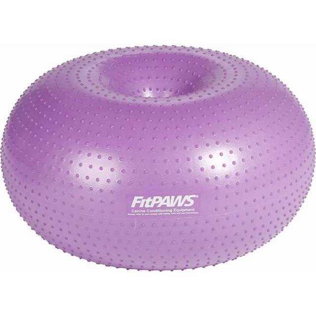 FitPAWS Balansboll för husdjur TRAX Donut 55 cm lila