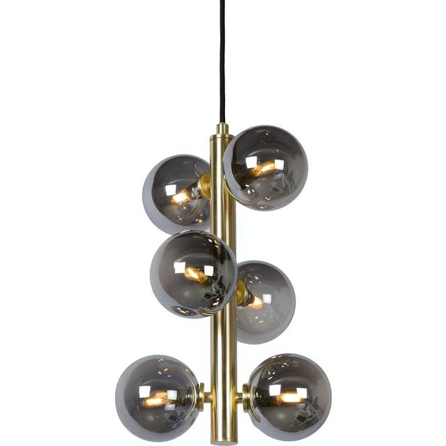 Lucide Tycho 6 Light Ceiling Pendant - Black