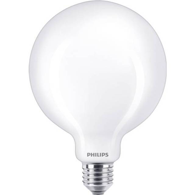 Philips LED Premium Frosted Globe G120 Light Bulb [E27 Edison Screw] 10.5W - 100W Equivalent, Warm White (2700K)