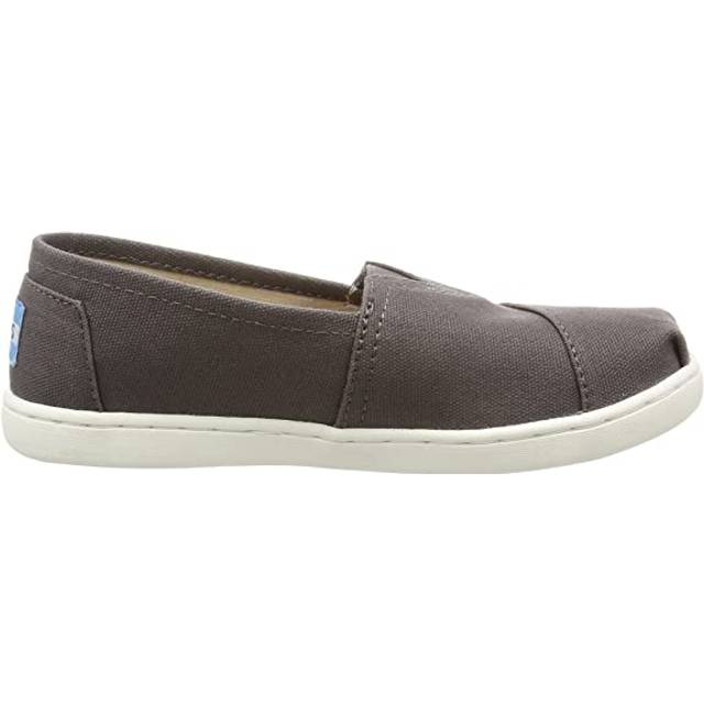 TOMS ALPARGATA Kids Shoes Grey - Size: UK 2 older kids