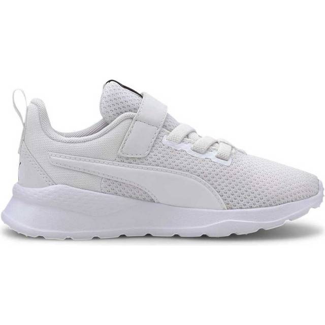 PUMA Unisex barn Anzarun Lite Ac+ Ps sneakers, Puma vit puma vit, 32 EU