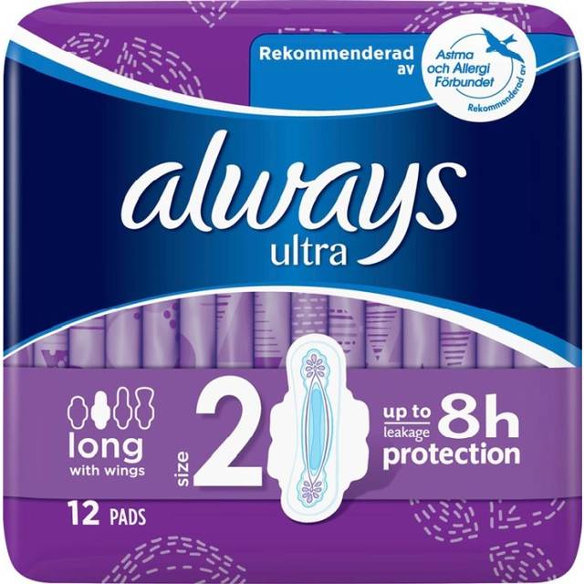Always Long med vingar, 12 ST