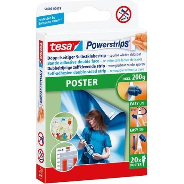 TESA Powerstrips Plakat 20stk