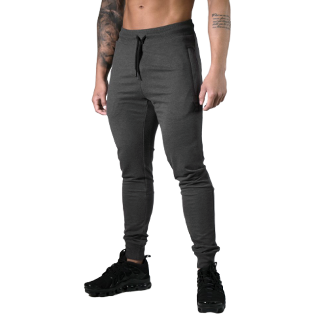 Better Bodies Tapered Joggers V2W Dark Grey Melange, Large