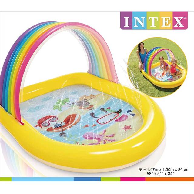 Intex Rainbow Arch Spray Pool