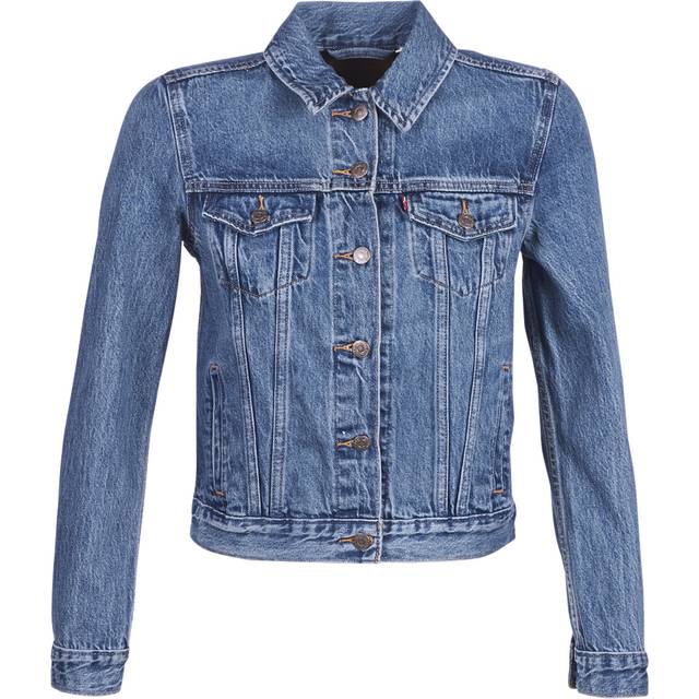 Levi's for woman. 29945-0063 Jacket Original Soft As Butte blue (S ), Casual, Cotton, Sustainable