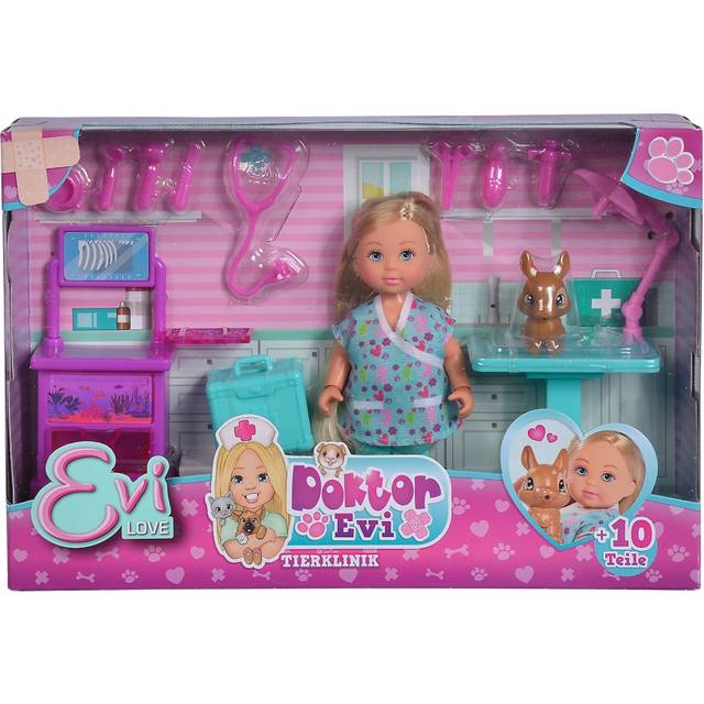 Simba 105733486 Evi Love Veterinary Clinic Doll, Assorted