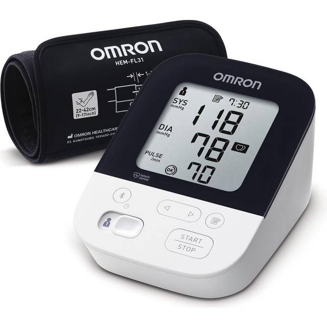 OMRON OMH7155TE Tensiomètre brassard électronique Intelli IT M4 Noir/blanc