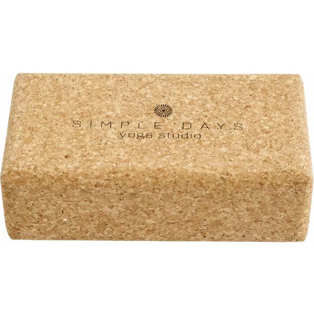 Yoga - Simple Days - YOGA Cork Block - Yogablock - Cork - L22.7 x B12 x H7.5 cm