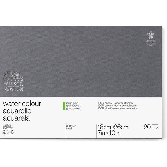 Winsor & Newton Professional Watercolour Block Rough 300gsm 7 x 10inches / 17.8 x 25.4cm