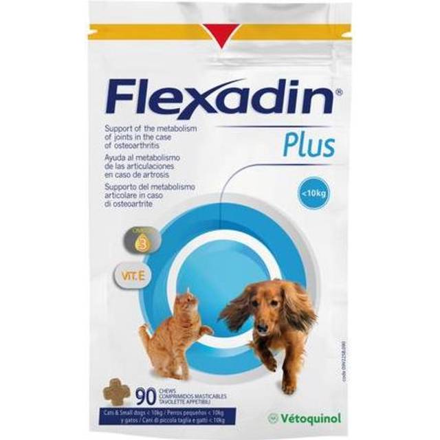 Flexadin Plus Mini f&#xF6;r katter och sm&#xE5; hundar - 90 munsbitar